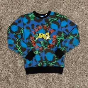Kenzo Paris H&M Jungle Tiger Pullover Crewneck Sweatshirt Men’s Size XS